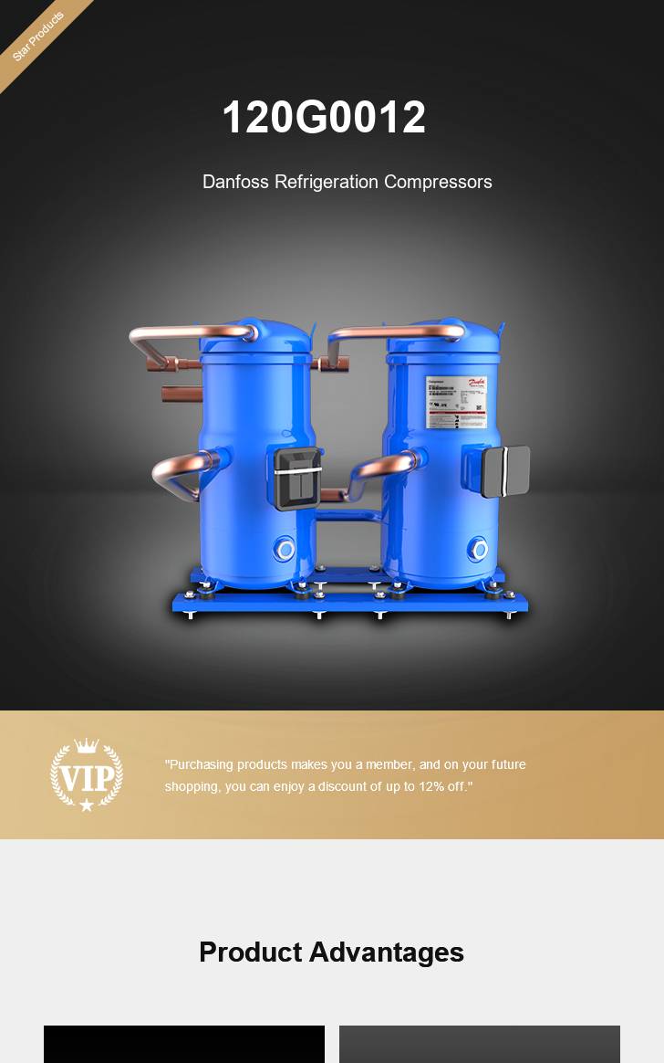 Danfoss Compressor 120G0012, technical parameters pdf, structure diagram